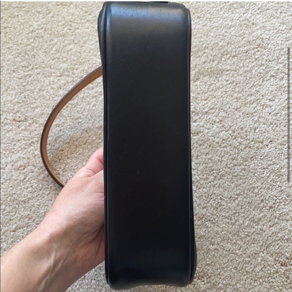 Coach cream and navy Demi small handbag - Picture 2 of 15